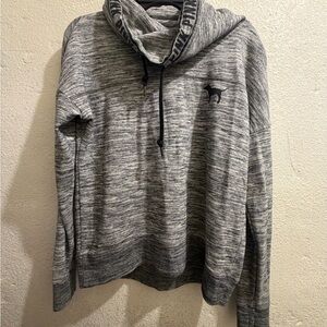 Victoria's Secret PINK Gray Marled Hoodie